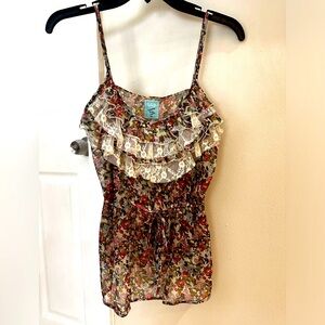 Sheer Spaghetti String Top / Blouse XS